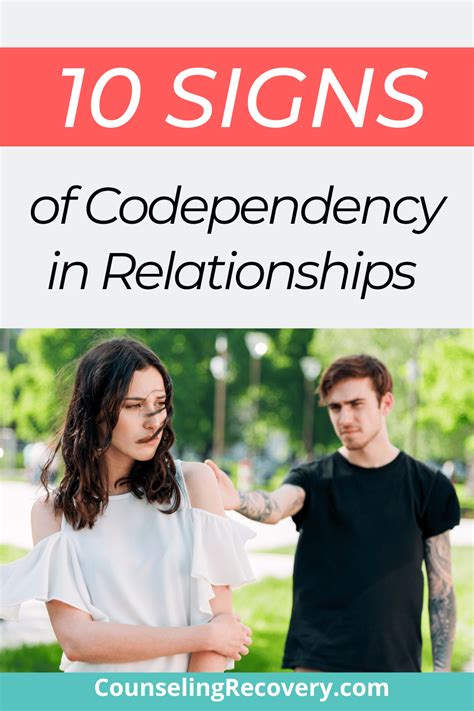 10 Signs Of Codependency In Relationships — Counseling Recovery