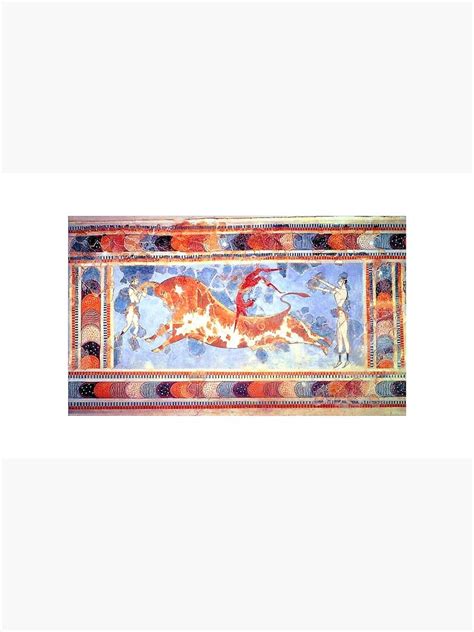 "Minoan Bull Leaping Fresco" Coffee Mug for Sale by SheppardBaird ...