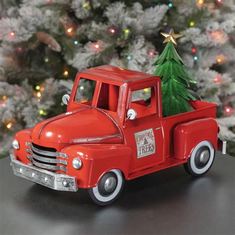 Small Multi Seasonal Iron Pickup Truck