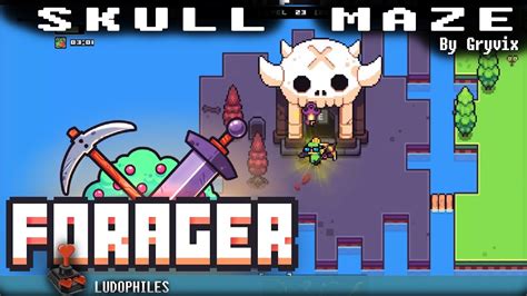 Forager Skull Maze Playthrough Walkthrough No Commentary Youtube