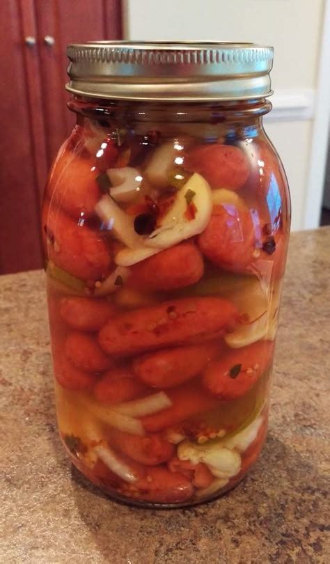 Hot Pickled Sausages
