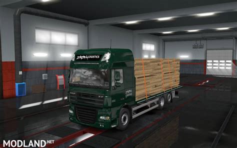 Flatbed Addon For Tandem For Rigid Chassis Pack For All Scs Trucks Ets 2