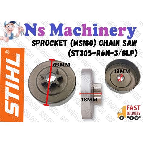 Stihl Chain Saw Ms Sprocket St R N Lp Picco T Clutch