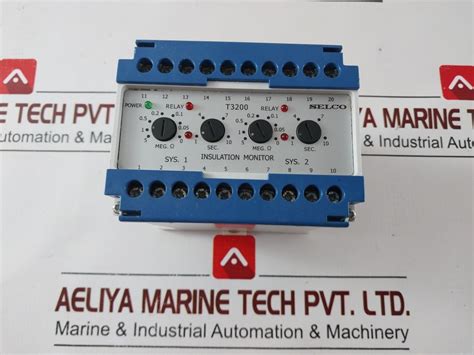 Selco T Insulation Monitor Relay Aeliya Marine