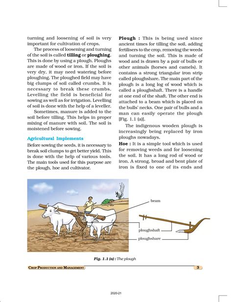 Crop Production And Management Ncert Book Of Class 8 Science