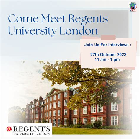 Explore The World Of Opportunities At Regents University London In