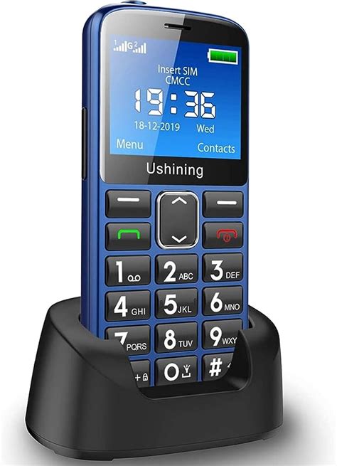 Uleway Big Button Flip Mobile Phone For Elderly Easy To Use Basic