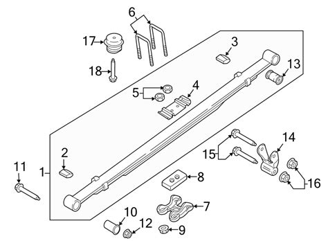 Ford Explorer Leaf Spring Axle U Bolt Fl Z A Lakeland Ford