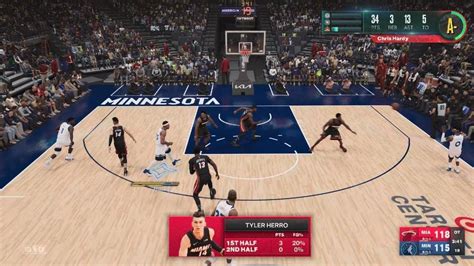 Nba 2k23 Mycareer First Overtime Of 2k23 Vs Heat Youtube