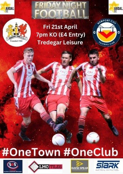 Tredegar Town Vs Newport City Fc