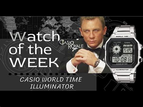 Casio World Time James Bond Online | bellvalefarms.com