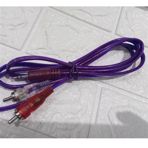 Jual Kabel Rca Bening To Mini Stereo Keluar Hp Ke Salon Kabel Hp