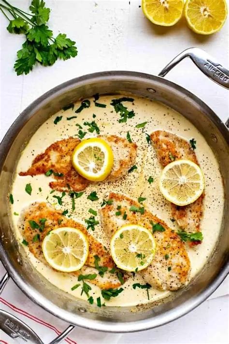 Keto Lemon Chicken Low Carb And Gluten Free Kicking Carbs