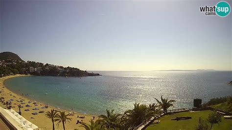 Webcam Roses Costa Brava Platja De LAlmadrava Webcam Galore