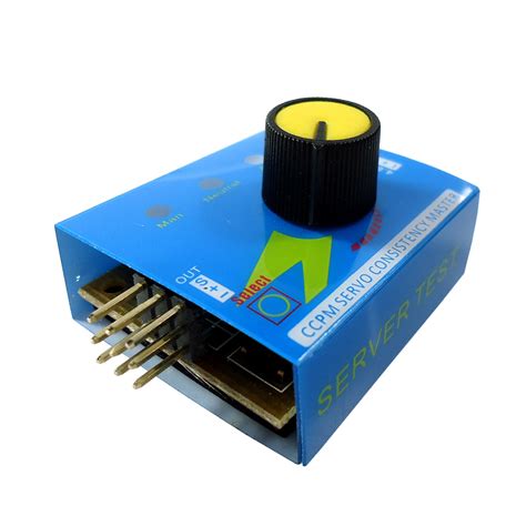 Testador De Servo Canais Ou Esc Servo Tester Ccpm Eletrope As