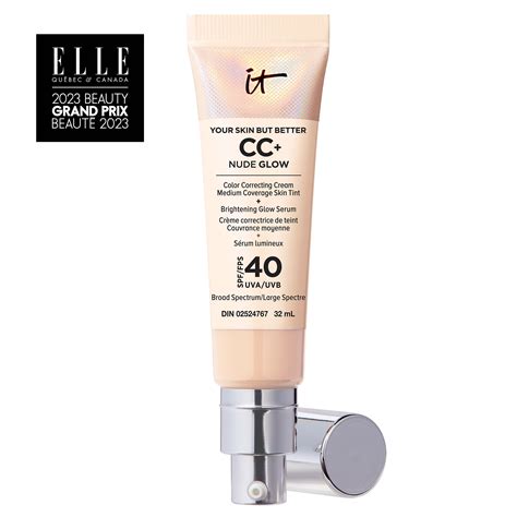 CC Nude Glow Cream SPF 40 With Niacinamide IT Cosmetics