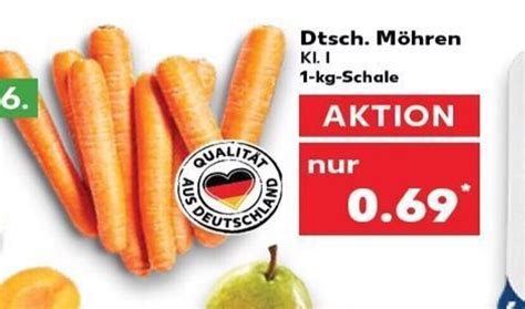 Dtsch Möhren tilbud hos Kaufland