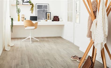 Sol Vinyle Rouleau Texline M Gerflor Bois Gris Clair Rouleau M