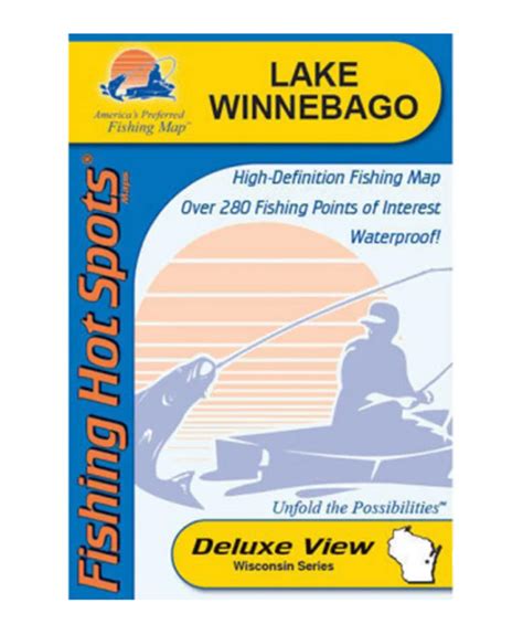 Fishing Hot Spots Winnebago Lake Map