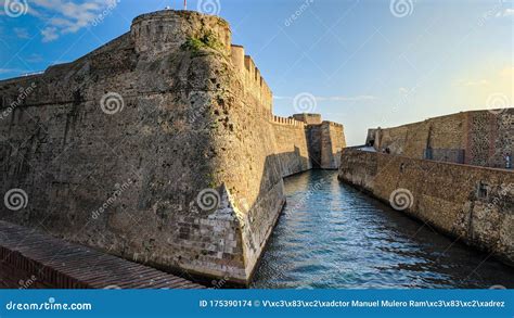 Royal Walls Built In Ceuta In Spain By Portuguese Stock Photo Image