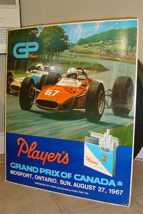 Players Grand Prix Of Canada 1967 Poster In The Canadian Flickr