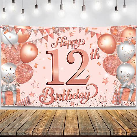 Amazon Katchon Happy Th Birthday Banner Large X Inch