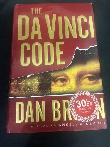 The Da Vinci Code By Dan Brown Hardcover Good Condition Ebay