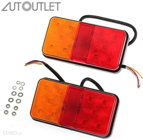 Aliexpress Autoutlet Sztuk V Samoch D Ci Ar Wka Led Tylne Wiat A