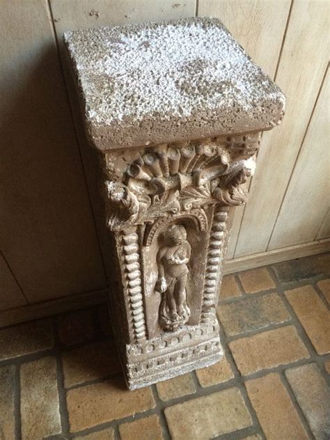 Reservedantique Plaster Column Greek Roman Column Pedestal Plinth