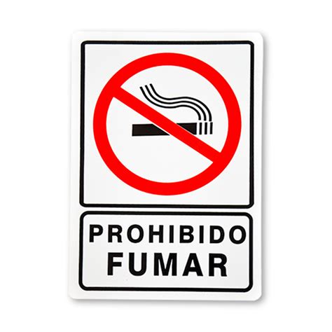 Se Alamiento Prohibido Fumar X Cm Pieza Bravo Safety