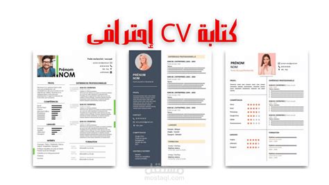 عمل سيرة ذاتية بشكل احترافى | مستقل