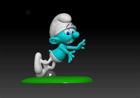 Smurf Model D Model D Printable Cgtrader