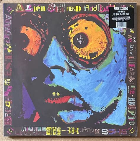 Alien Sex Fiend Acid Bath 2022 Drastic Plastic Splatter Vinyl Record Lp New 856684006179 Ebay