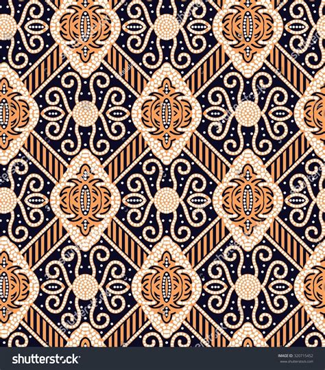 Seamless Javanese Batik Pattern Shutterstock