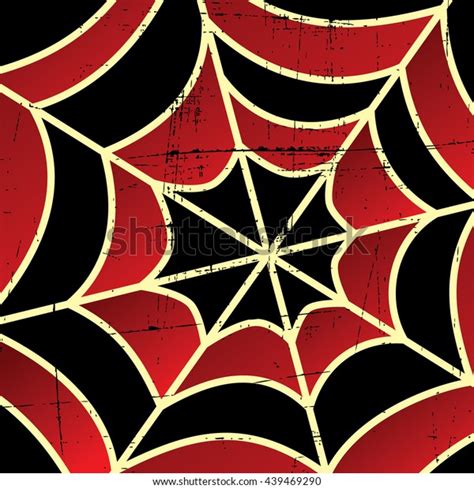 Colorful Spider Web Art Theme Vector Stock Vector Royalty Free