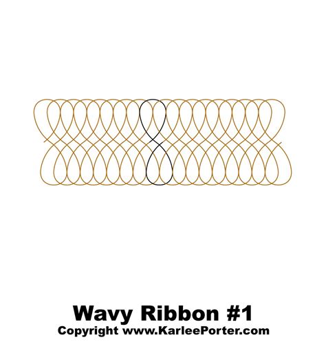 Wavy Ribbon 1 Karlee Porter
