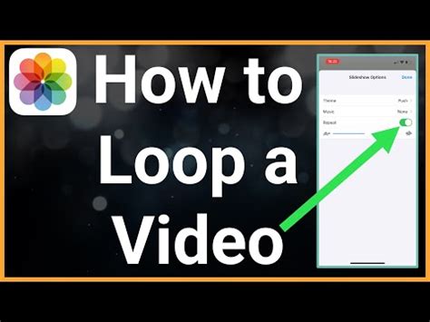 How To Loop Video On Iphone Youtube