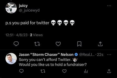 Jason Storm Chaser Nelson On Twitter Yes I Pay For Twitter I Don