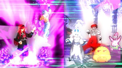 Kof MugenAkiha Rubi Vs HELL Team Tamamo Duang Hell Eputh Blood