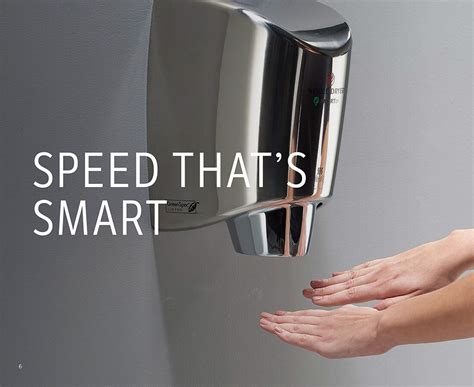 WORLD DRYER SMARTdri Plus Electric Hand Dryer High Efficiency