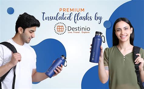 Destinio Insulated Water Bottles Ml Hours Cold Hours Hot