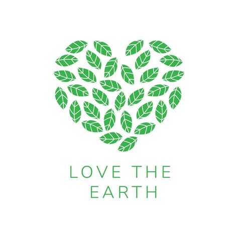 love the earth label 11456832 Vector Art at Vecteezy