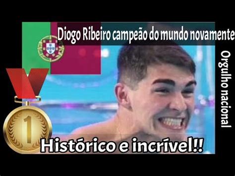 Fantástico Diogo Ribeiro novamente campeão do mundo vejam aqui o