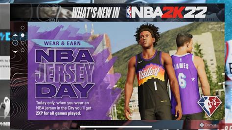 How To Get Double Xp All Day Just By Wearing A Jersey In Nba K Next