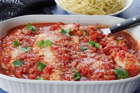 Baked Chicken Cacciatore Food Meanderings