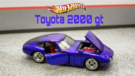 CUSTOM HOT WHEELS TOYOTA 2000 GT YouTube