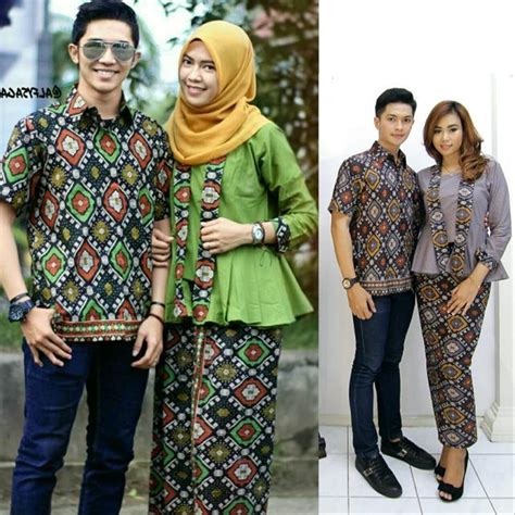 45 Top Konsep Model Baju Batik Kombinasi Couple Remaja