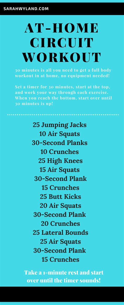 30 Minute Circuit Workout