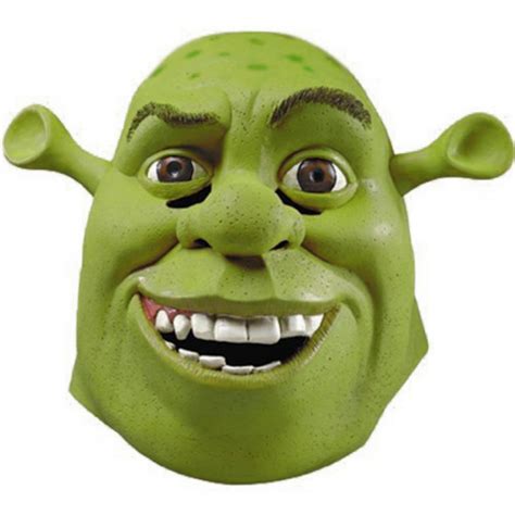 Fantasia Shrek Adulto Máscara De Látex