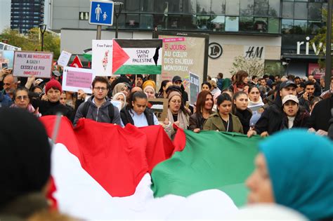 Manifestation Samedi Novembre Pour Un Cessez Le Feu Gaza